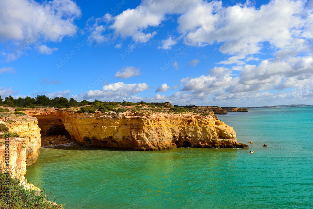 Naklejka premium Benagil, Carvoeiro - Algarve (Portugal)