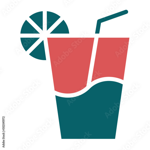Vector Design Juice Icon Style