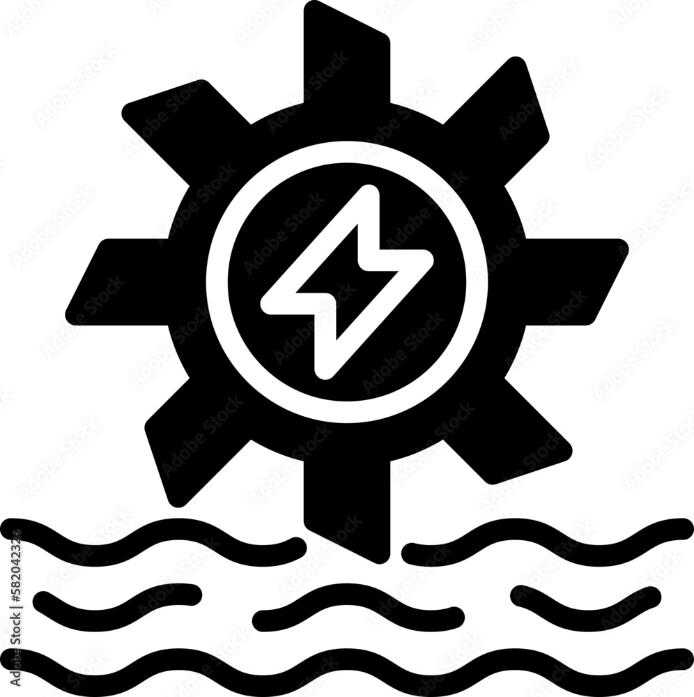 hydro power icon hydro power icon