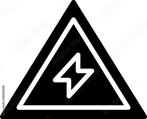 warning sign icon