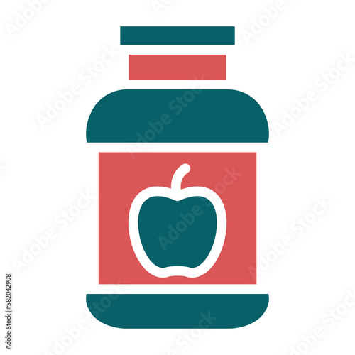 Vector Design Jam Icon Style