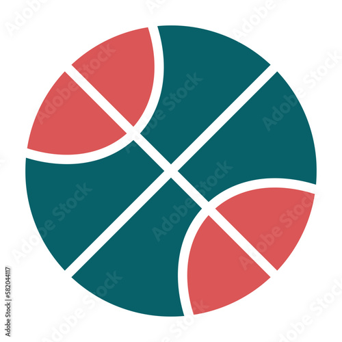 Vector Design Basketball Icon Style