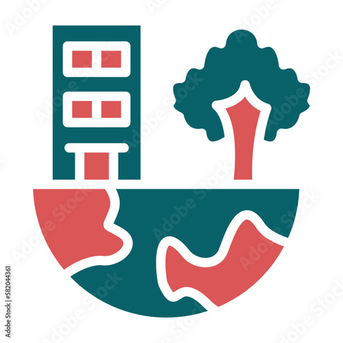 Vector Design Biosphere Icon Style