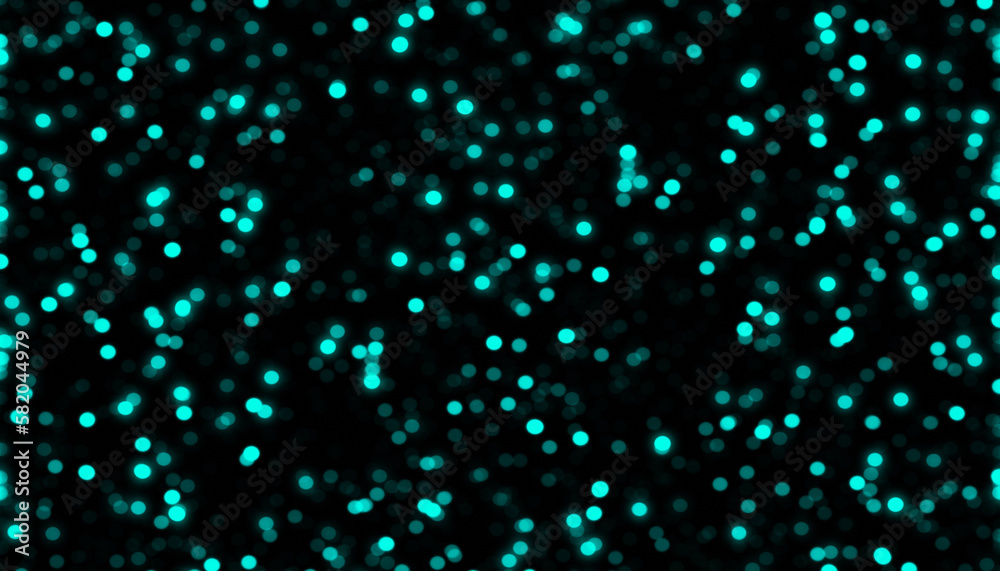 Abstract blue particle light sparkles as decoration on the background Abstract blue particle light sparkles as decoration on the background
