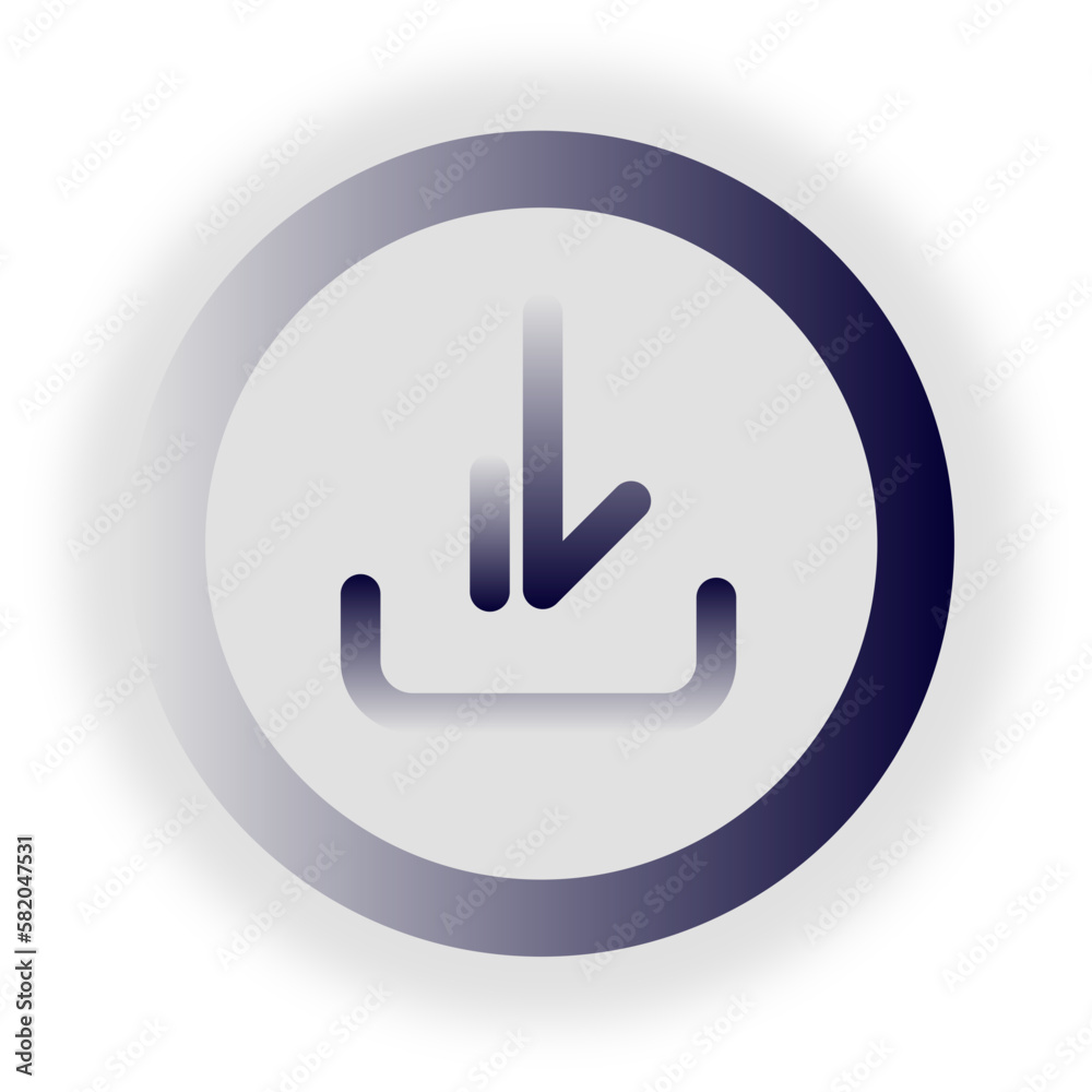 Neomoprhism Icon Element Neomoprhism Icon Element