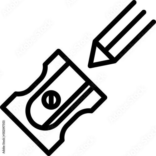 pencil sharpener icon