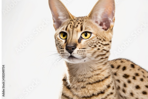 The Majestic and Exotic Savannah Cat: A Portrait of Power and Elegance