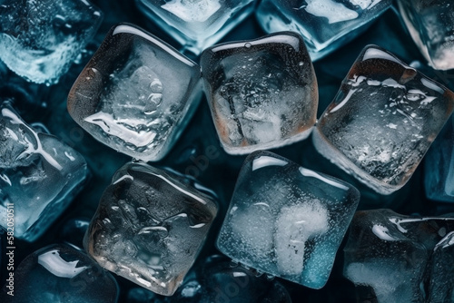 ice cubes. generative ai