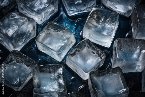 ice cubes. generative ai