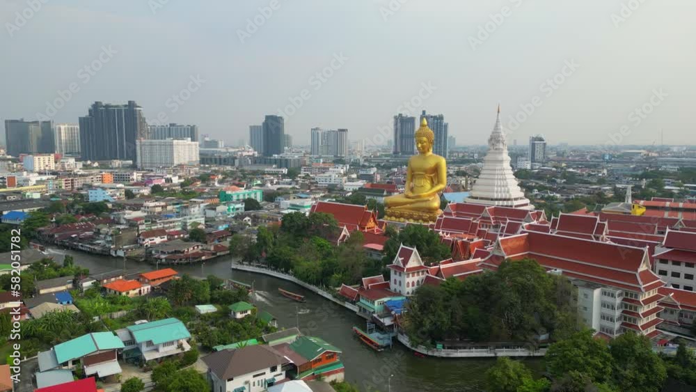 Wat Paknam Bhasicharoen is a royal wat located in Phasi Charoen district, Bangkok, at the Chao Phraya River. It is part of the Maha Nikaya fraternity and is the origin of the Dhammakaya tradition.