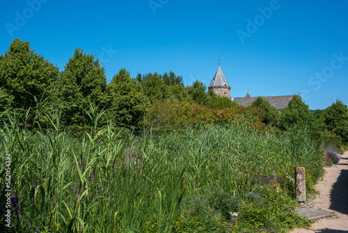 Naturschutzgebiet De Manteling beim Schloss Westhove bei Oostkapelle. Provinz Zeeland in den Niederlanden photo