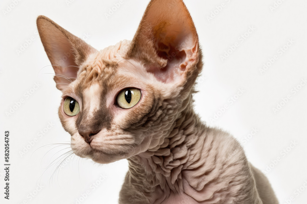 The Playful and Curious Devon Rex Cat: A Portrait of Whimsy and Intelligence