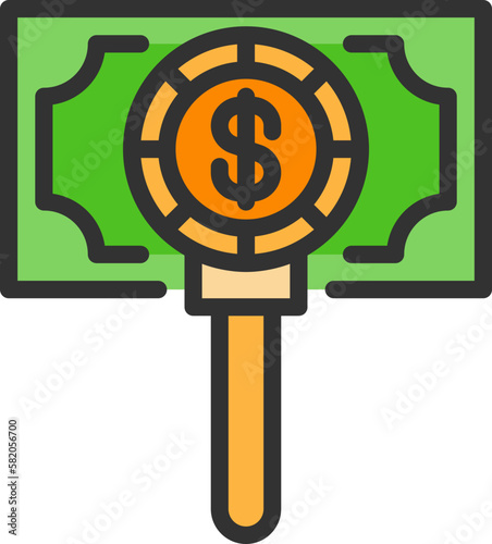 search money icon photo