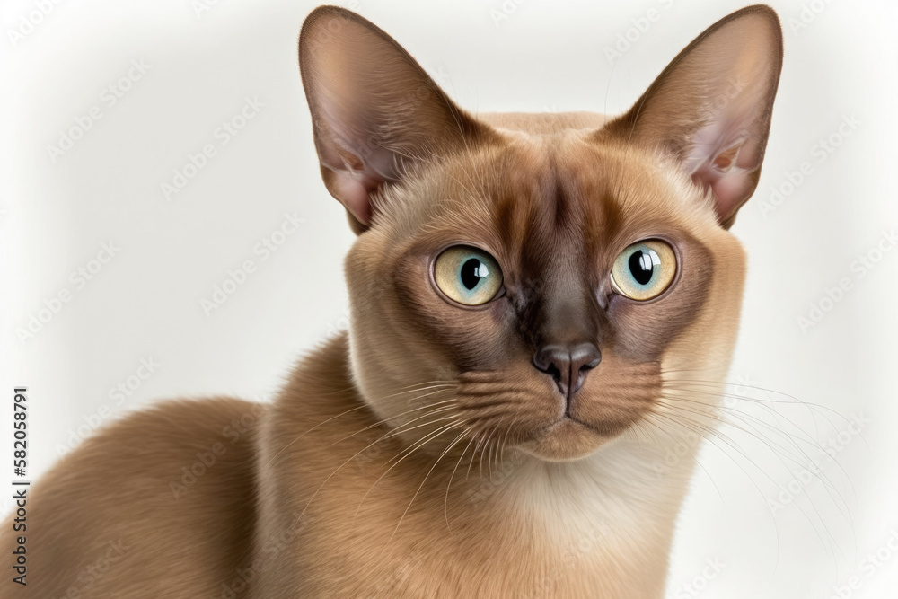 The Sleek and Affectionate Burmese Cat: A Portrait of Elegance and Warmth