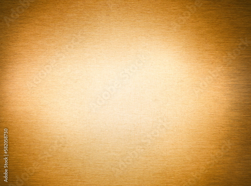 Golden brushed metal plate