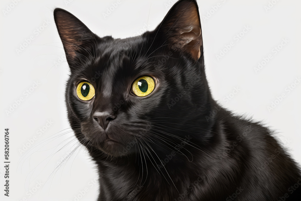 The Stunning and Sophisticated Bombay Cat: A Portrait of Sleekness and Grace