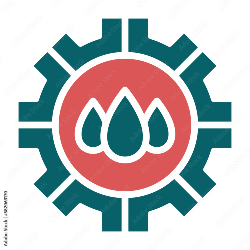 Vector Design Cogwheel Icon Style Vector Design Cogwheel Icon Style