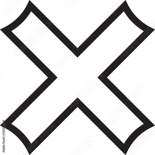 Vintage Cross Icon