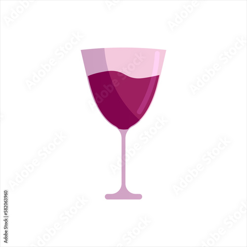 Red Wine Illustration Vector