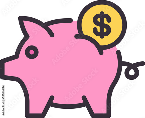 piggy bank icon