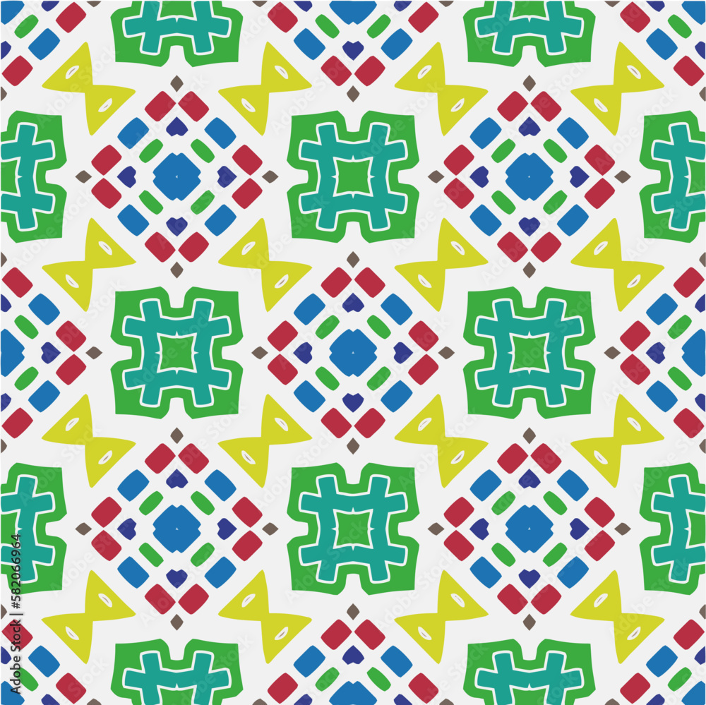 Abstract ethnic rug ornamental seamless pattern.Perfect for fashion, textile design, cute themed fabric, on wall paper, wrapping paper and home decor. Abstract ethnic rug ornamental seamless pattern.Perfect for fashion, textile design, cute themed fabric, on wall paper, wrapping paper and home decor.