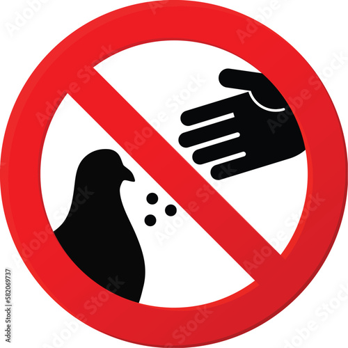 No Prohibition. do not feed the birds