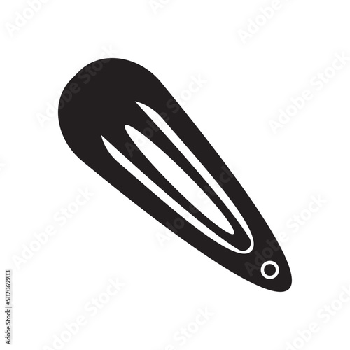 Hair pin symbol icon,logo illustration design template