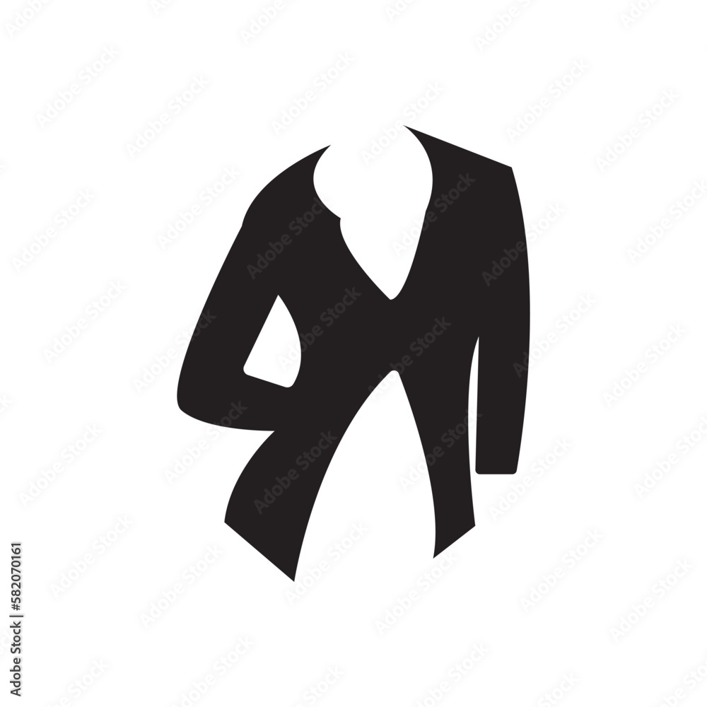 Cardigan symbol icon,logo illustration design template Cardigan symbol icon,logo illustration design template