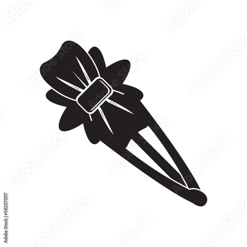 Hair pin symbol icon,logo illustration design template