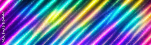 Holographic background with iridescent gradient tones and soft marble pattern. Metallic foil texture creates sparkling, dreamy effect, perfect for invitations or wallpaper. Vector