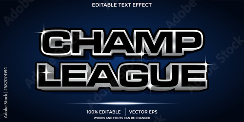  champion sport text effect, editable basketball and football text style