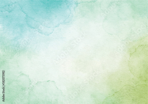 Hand painting watercolor background vector