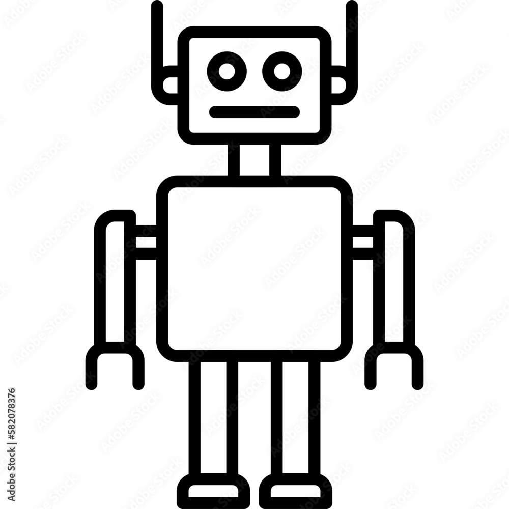 Fototapeta premium Robot Icon