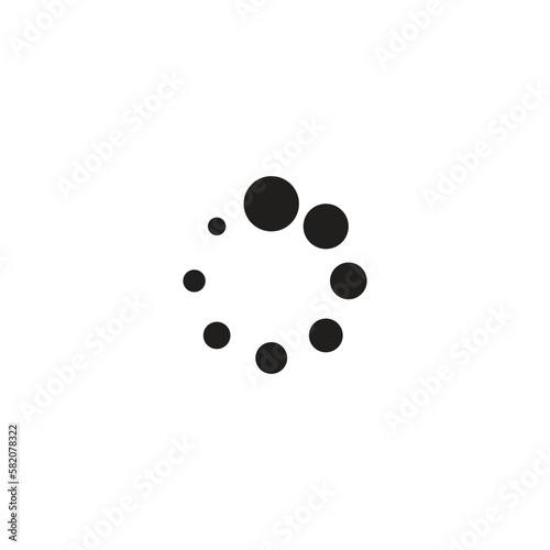 loading icon vector
