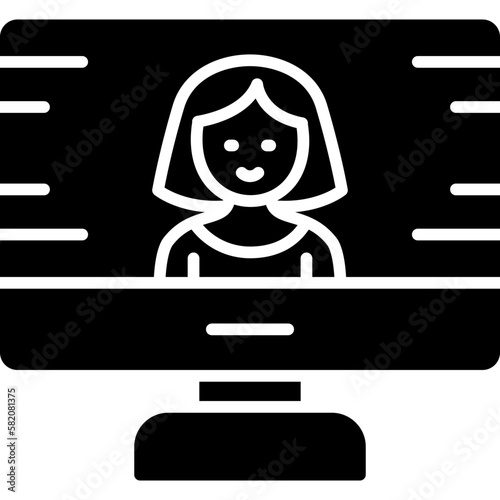 News Anchor Icon