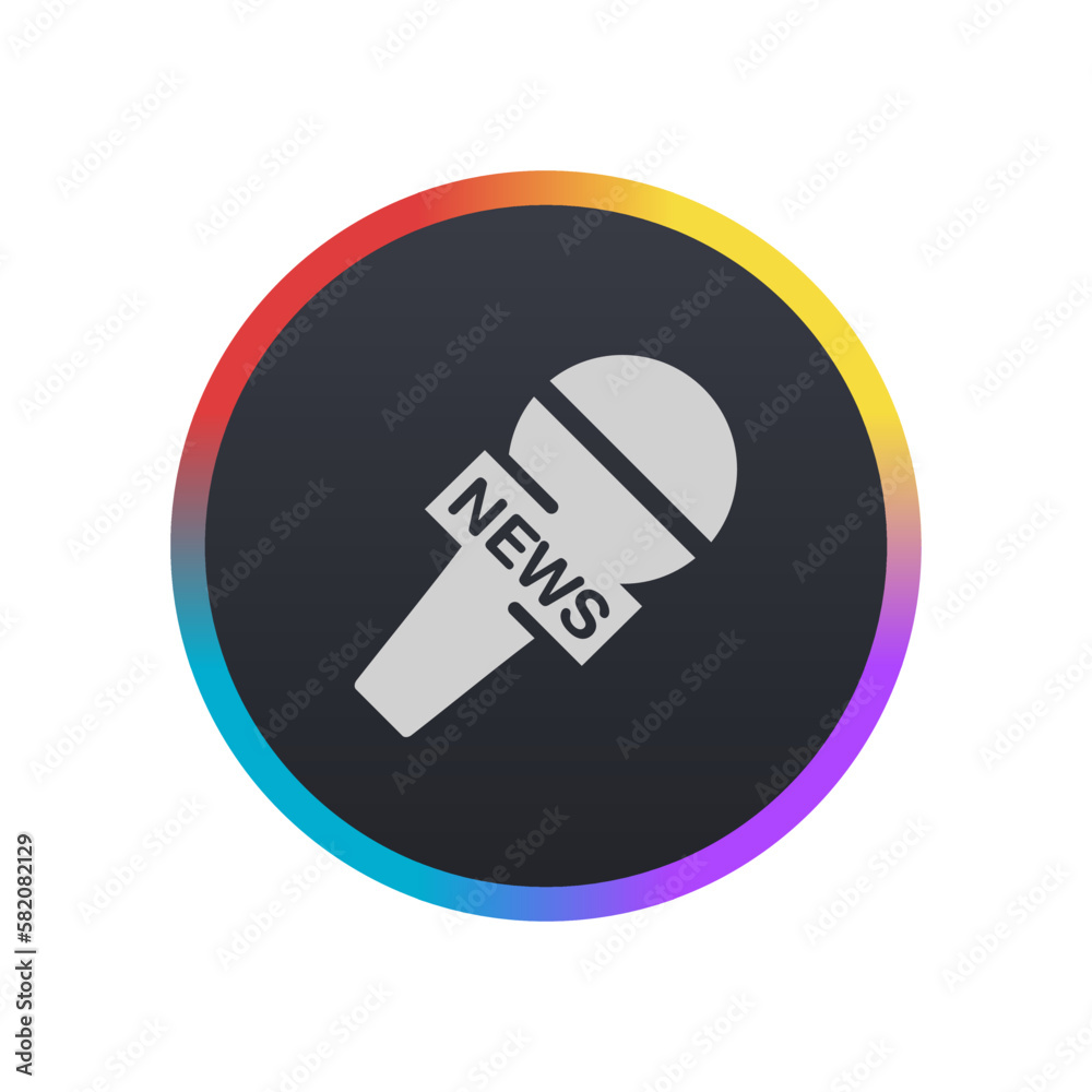 News Report - Pictogram (icon) 