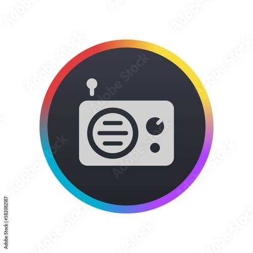 Radio - Pictogram (icon) 