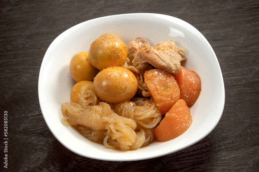 鶏のキンカン、煮込み料理