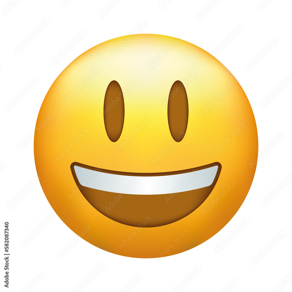 Fototapeta premium Single emoji icon. Fun icon. Emoticon.