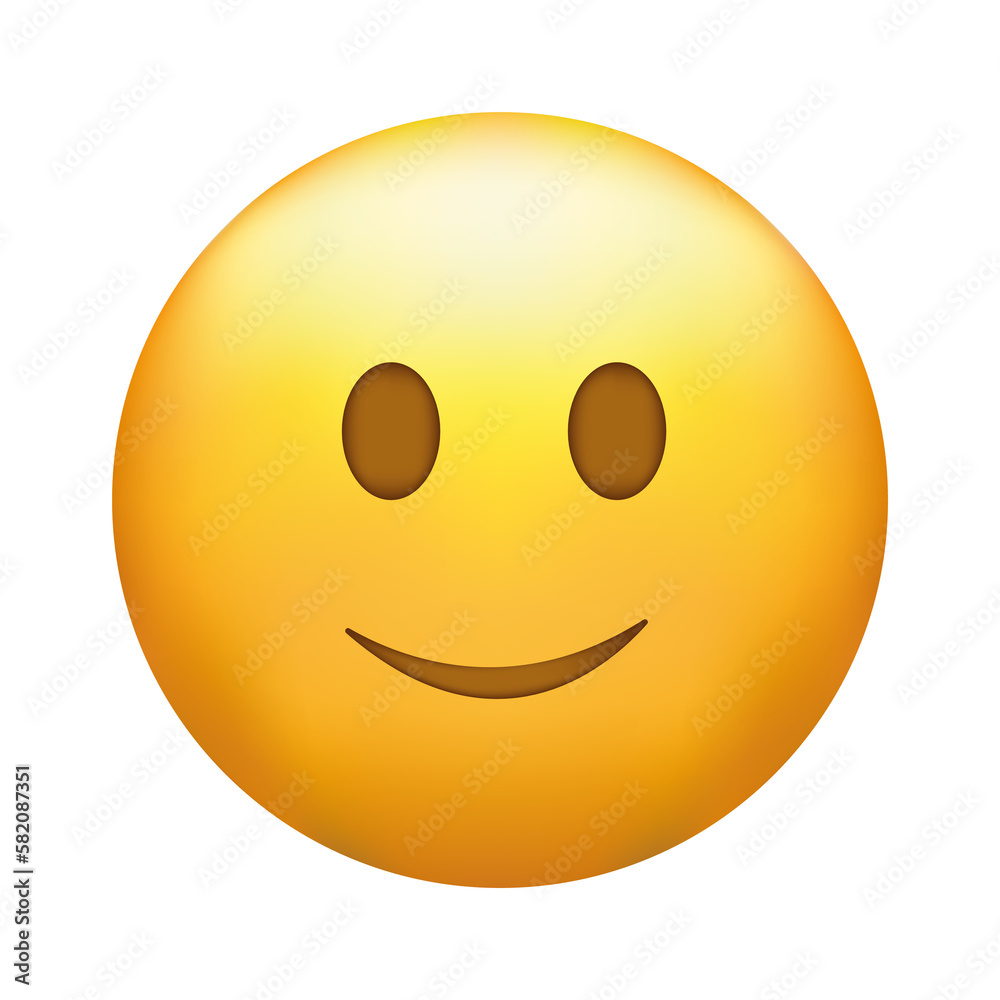 Fototapeta premium Single emoji icon. Fun icon. Emoticon.