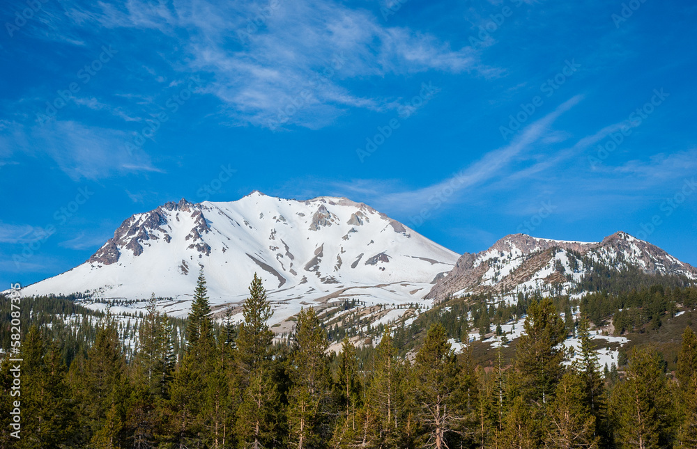 Snow Top Mountain, Lassen Volcanic National Park