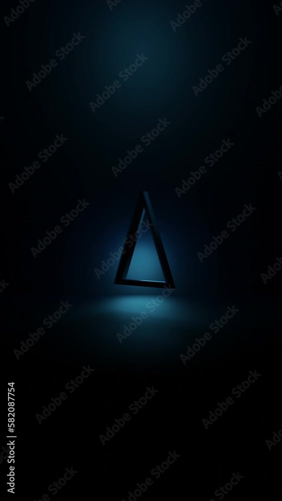 delta, triangle, design, 3d, bleue, animation, foncé, épuré, art, technologie, mouvement, texture, modèle, numérique, illustration, couleur, bleu, lumière, conception, lumineux, noir, arrière-plan, lo