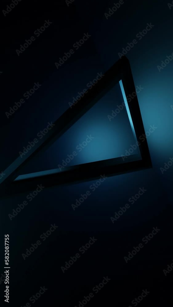 delta, triangle, design, 3d, bleue, animation, foncé, épuré, art, technologie, mouvement, texture, modèle, numérique, illustration, couleur, bleu, lumière, conception, lumineux, noir, arrière-plan, lo