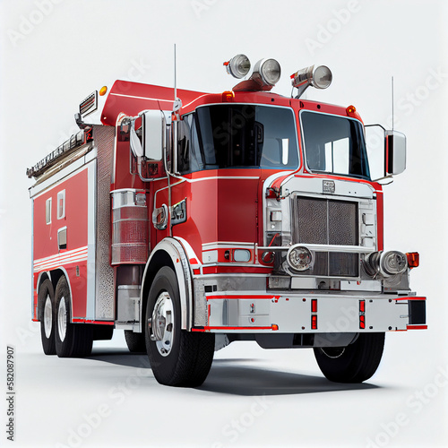 fire truck generative AI