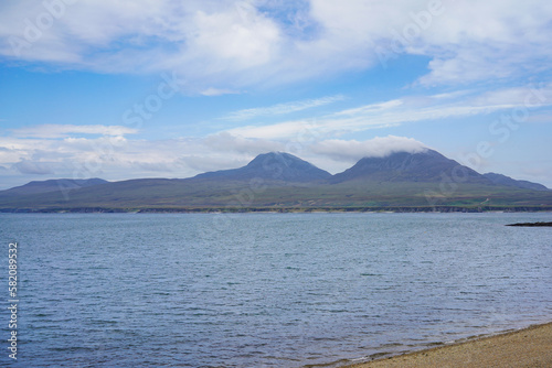 The Paps of Jura and the Sound of Islay seen from Islay 