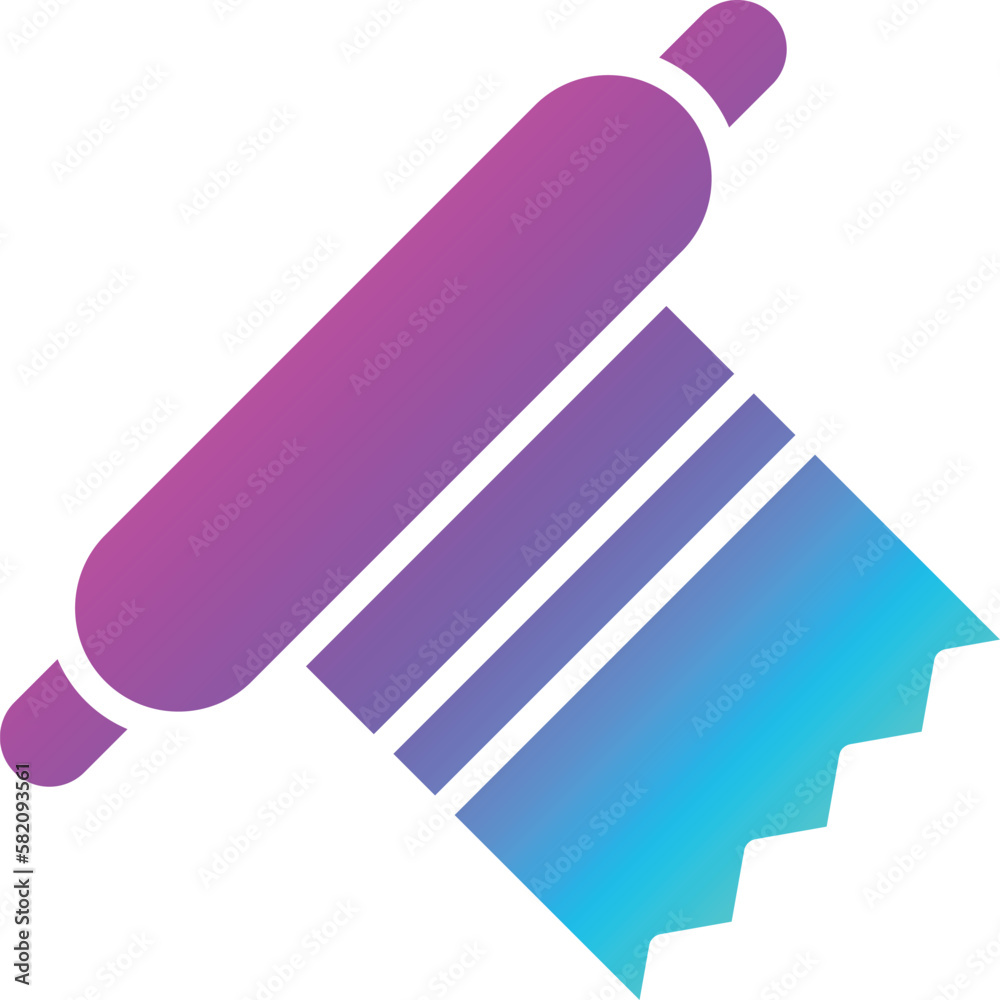 Plastic wrap Vector Icon Design Illustration Plastic wrap Vector Icon Design Illustration