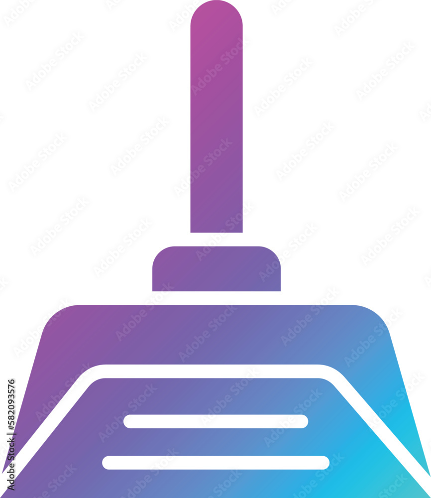 Dustpan Vector Icon Design Illustration