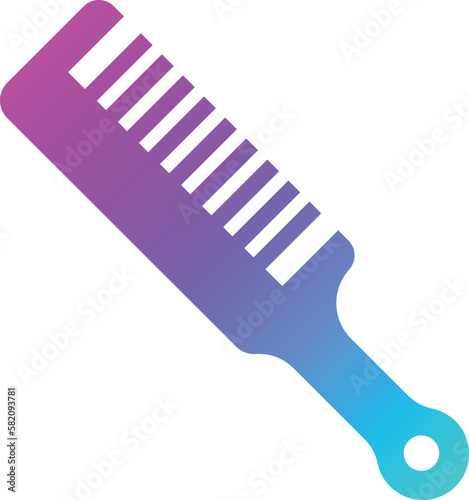 comb Vector Icon Design Illustration