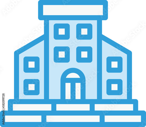 Condo Vector Icon Design Illustration