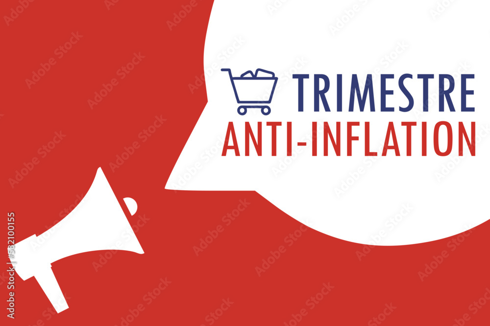 Panneau Trimestre Anti-Inflation - obrazy, fototapety, plakaty 
